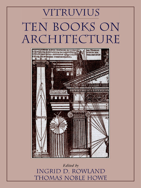 Vitruvius: 'Ten Books on Architecture' (Paperback) 9780521002929