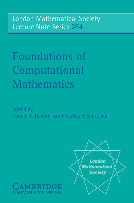 Foundations of Computational Mathematics (Paperback) 9780521003490