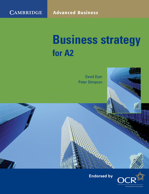 Business Strategy for A2 (Paperback) 9780521003650