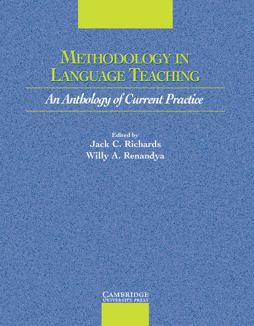 Methodology in Language Teaching; An Anthology of Current Practice (Paperback) 9780521004404