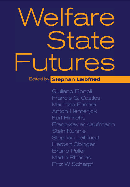Welfare State Futures (Paperback) 9780521005128