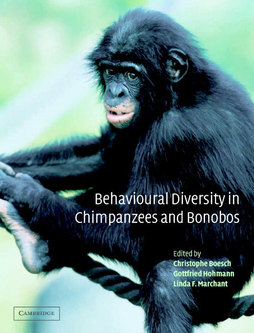 Behavioural Diversity in Chimpanzees and Bonobos (Paperback) 9780521006132