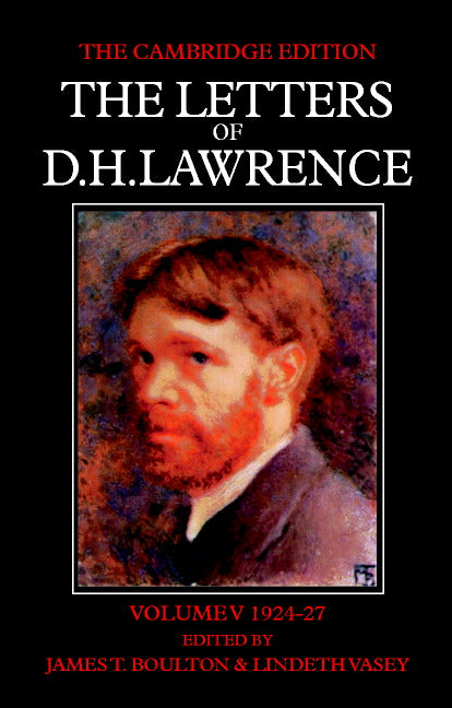 The Letters of D. H. Lawrence (Paperback) 9780521006965