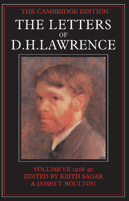 The Letters of D. H. Lawrence (Paperback) 9780521006996