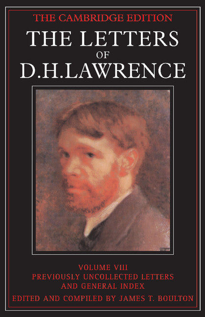 The Letters of D. H. Lawrence (Paperback) 9780521007009