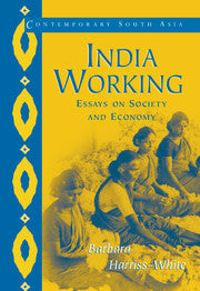 India Working; Essays on Society and Economy (Hardback) 9780521809795