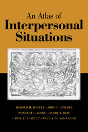 An Atlas of Interpersonal Situations (Hardback) 9780521812528
