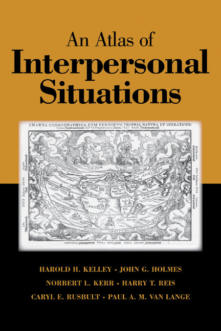 An Atlas of Interpersonal Situations (Paperback) 9780521011808