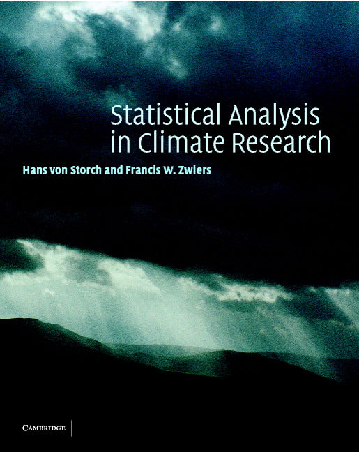 Statistical Analysis in Climate Research (Paperback) 9780521012300