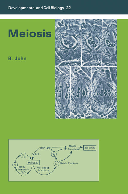 Meiosis (Paperback) 9780521017527