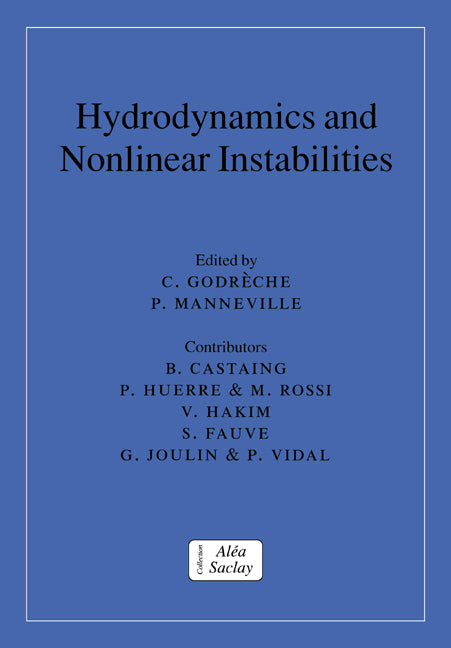 Hydrodynamics and Nonlinear Instabilities (Paperback) 9780521017633