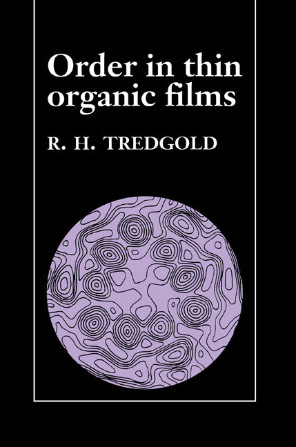 Order in Thin Organic Films (Paperback) 9780521018241