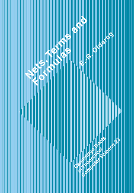 Nets, Terms and Formulas; Three Views of Concurrent Processes and their Relationship (Paperback) 9780521018456