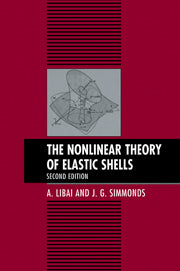 The Nonlinear Theory of Elastic Shells (Hardback) 9780521472364