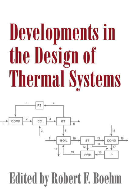 Developments in the Design of Thermal Systems (Paperback / softback) 9780521020053