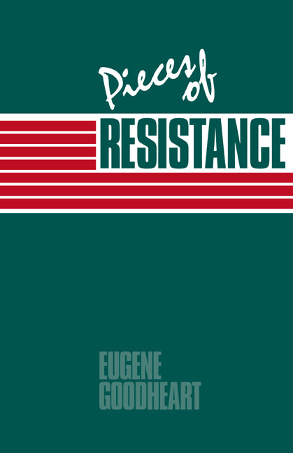 Pieces of Resistance (Paperback / softback) 9780521020183