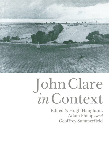 John Clare in Context (Paperback / softback) 9780521020893