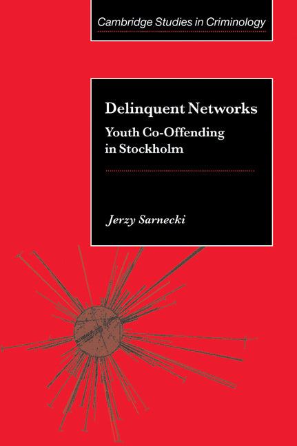 Delinquent Networks; Youth Co-Offending in Stockholm (Paperback / softback) 9780521022446