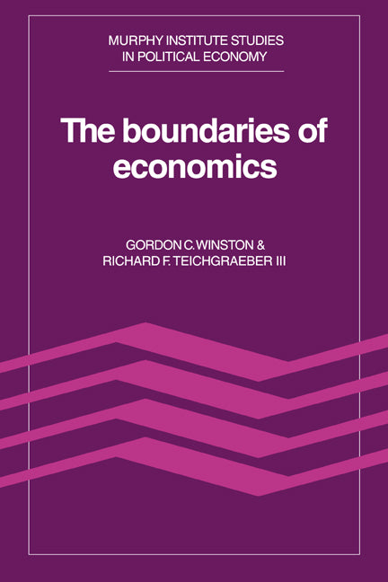 The Boundaries of Economics (Paperback / softback) 9780521022507