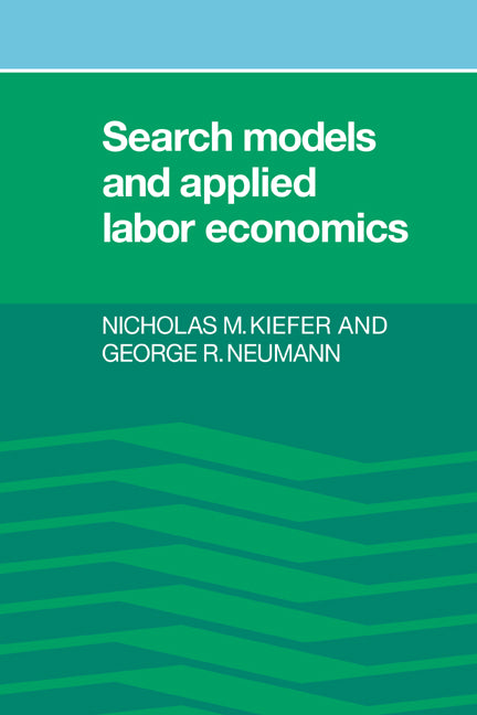 Search Models and Applied Labor Economics (Paperback / softback) 9780521024648