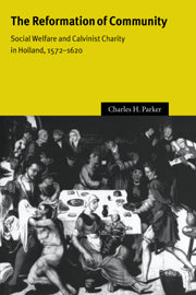 The Reformation of Community; Social Welfare and Calvinist Charity in Holland, 1572–1620 (Hardback) 9780521623056