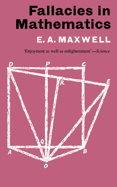 Fallacies in Mathematics (Paperback / softback) 9780521026406