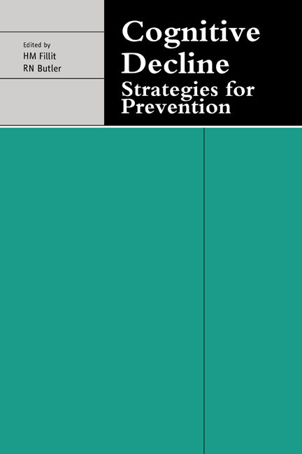 Cognitive Decline; Strategies for Prevention (Paperback / softback) 9780521026703