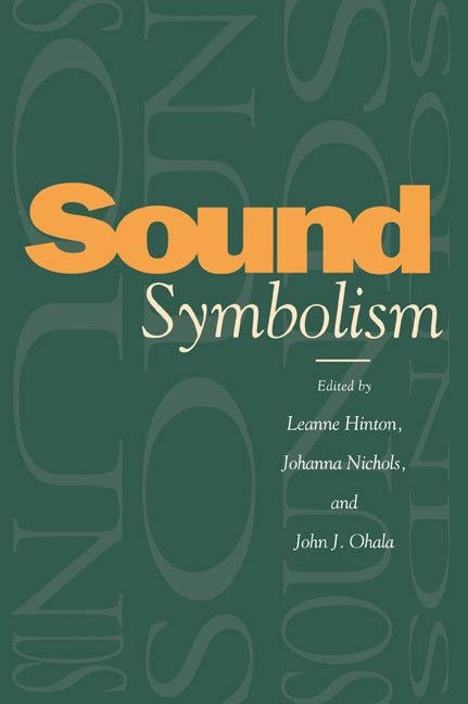 Sound Symbolism (Paperback / softback) 9780521026772