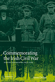Commemorating the Irish Civil War; History and Memory, 1923–2000 (Hardback) 9780521819046