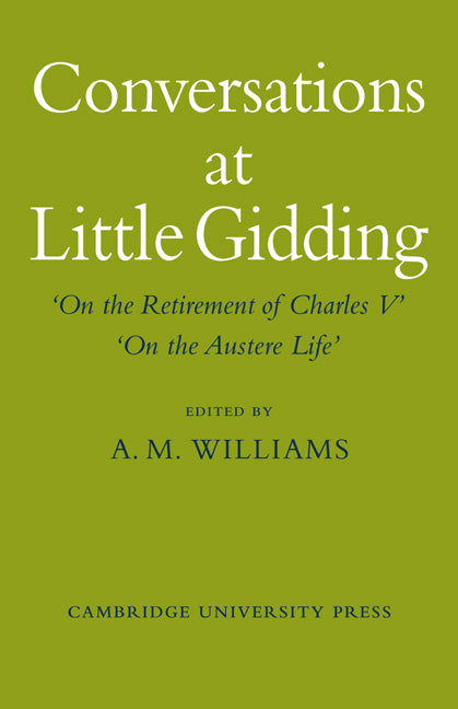 Conversations at Little Gidding (Paperback / softback) 9780521028219