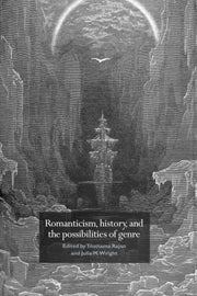 Romanticism, History, and the Possibilities of Genre; Re-forming Literature 1789–1837 (Hardback) 9780521581929