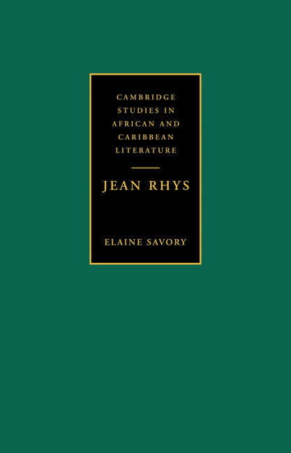 Jean Rhys (Paperback / softback) 9780521033619