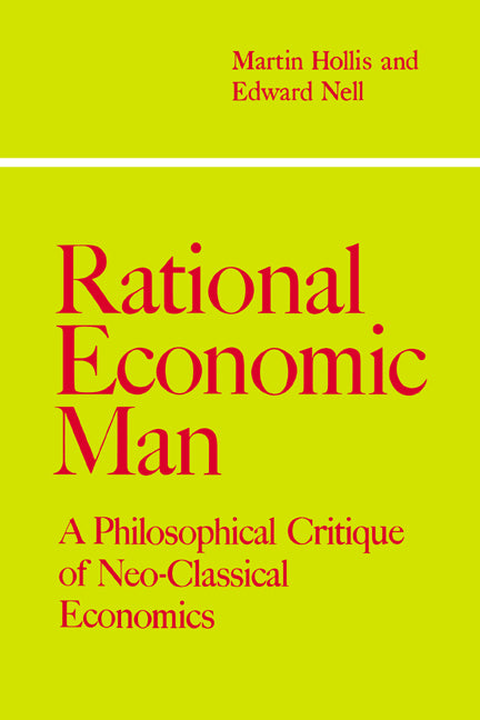 Rational Economic Man (Paperback / softback) 9780521033886
