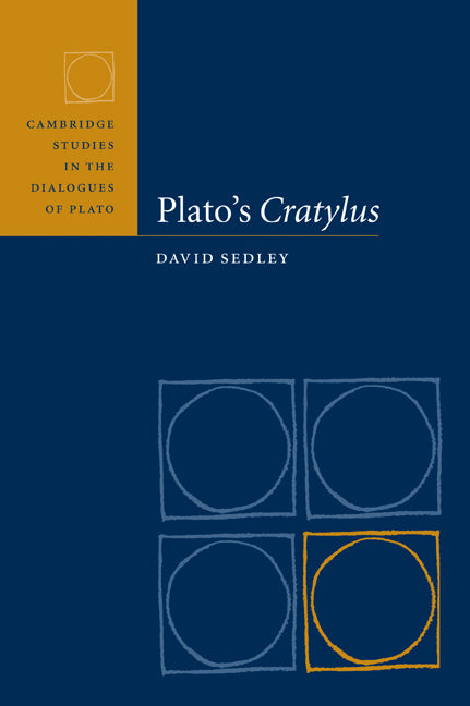 Plato's Cratylus (Paperback / softback) 9780521034029