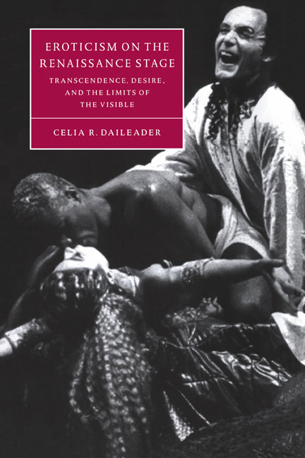 Eroticism on the Renaissance Stage; Transcendence, Desire, and the Limits of the Visible (Paperback / softback) 9780521034678