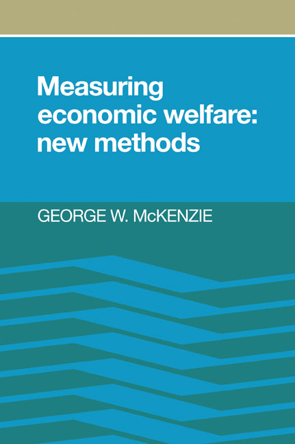 Measuring Economic Welfare; New Methods (Paperback / softback) 9780521035941