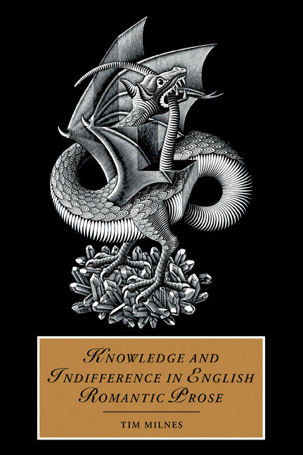 Knowledge and Indifference in English Romantic Prose (Paperback / softback) 9780521035958