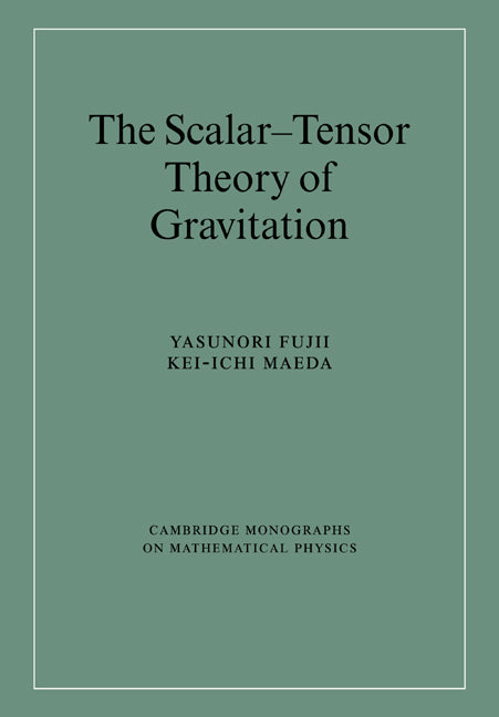 The Scalar-Tensor Theory of Gravitation (Paperback / softback) 9780521037525