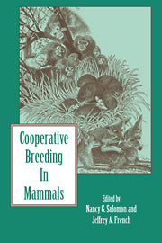 Cooperative Breeding in Mammals (Hardback) 9780521454919