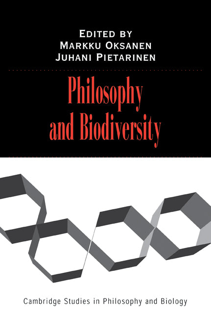 Philosophy and Biodiversity (Paperback / softback) 9780521039147