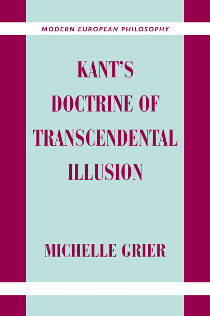 Kant's Doctrine of Transcendental Illusion (Paperback / softback) 9780521039727