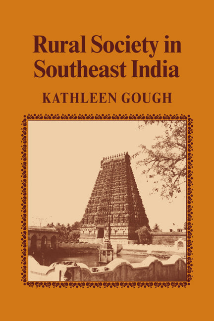 Rural Society in Southeast India (Paperback / softback) 9780521040198