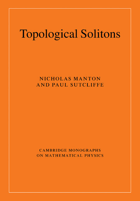 Topological Solitons (Paperback / softback) 9780521040969