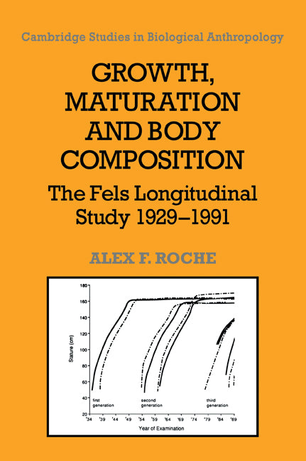 Growth, Maturation, and Body Composition; The Fels Longitudinal Study 1929–1991 (Paperback / softback) 9780521055123