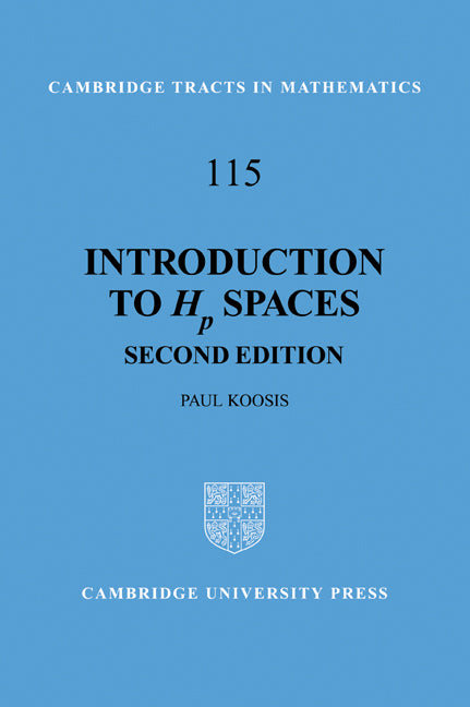 Introduction to Hp Spaces (Paperback / softback) 9780521056816