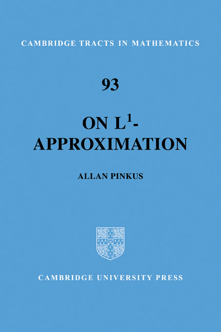 On L1-Approximation (Paperback / softback) 9780521057691