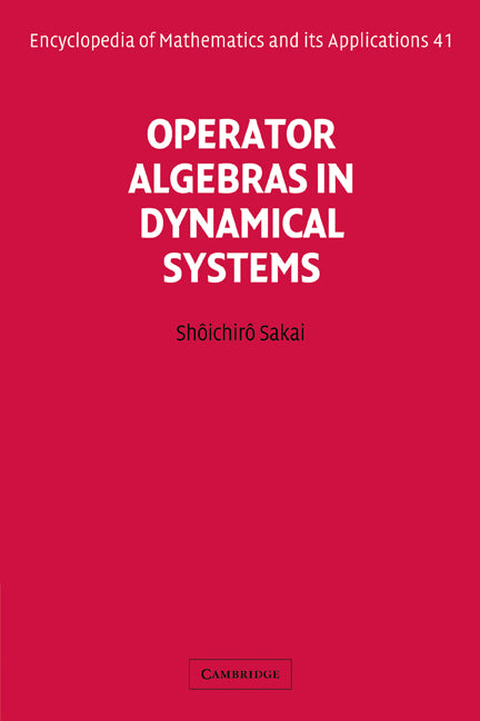 Operator Algebras in Dynamical Systems (Paperback / softback) 9780521060219