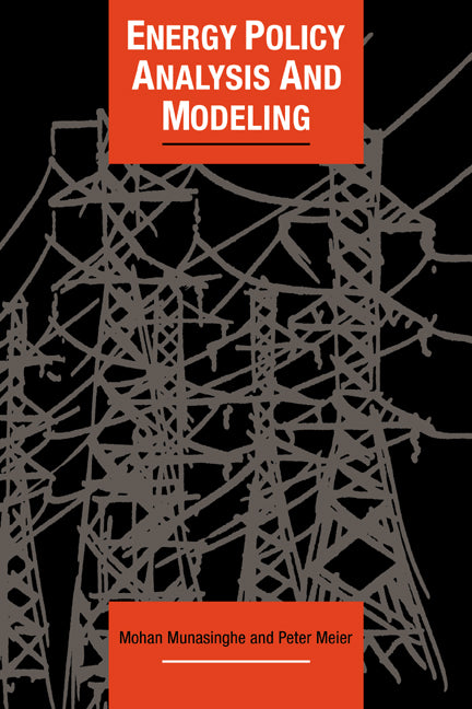 Energy Policy Analysis and Modelling (Paperback / softback) 9780521063937