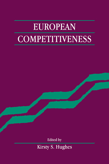 European Competitiveness (Paperback / softback) 9780521064330