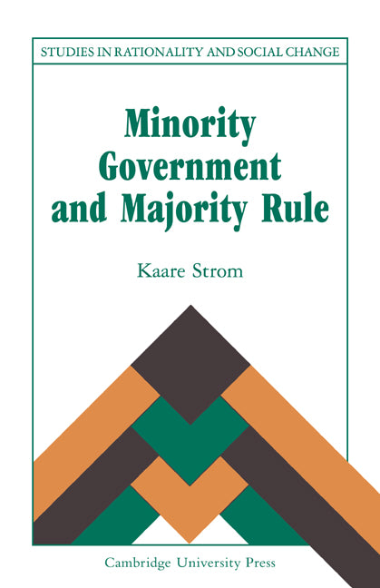 Minority Government and Majority Rule (Paperback / softback) 9780521064729